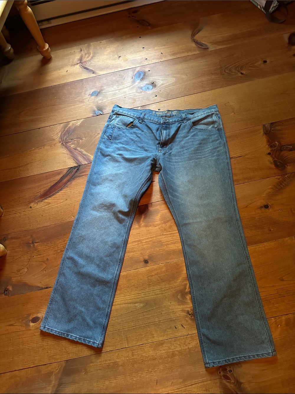 RedHead Men's Straight Jeans — Faded Blue Denim